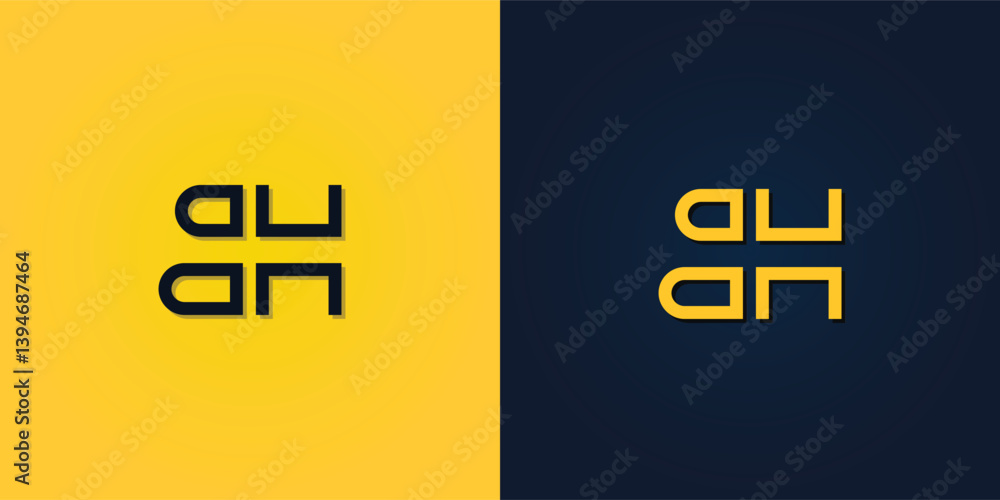 Minimalist Abstract Initial letter BH logo. Minimalist Abstract Initial letter BH logo.