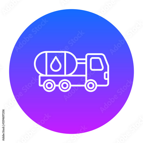 Oil Tanker Icon