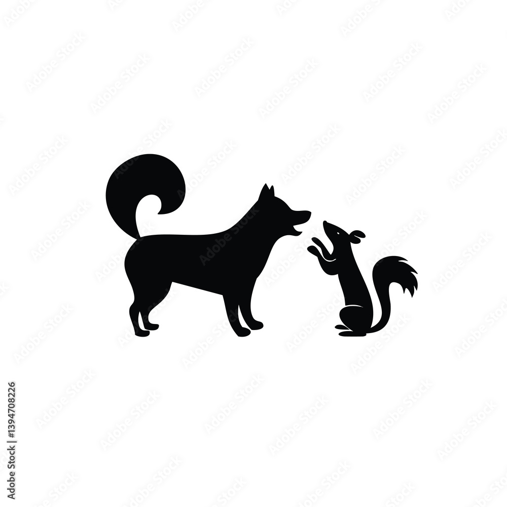 Pet Care and Animal Love Silhouette Icon Set – Vector Illustrations of Cats, Dogs, Horses, and Humans Interacting with Pets Pet Care and Animal Love Silhouette Icon Set – Vector Illustrations of Cats, Dogs, Horses, and Humans Interacting with Pets