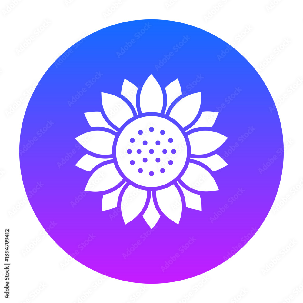 Sunflower Icon Sunflower Icon