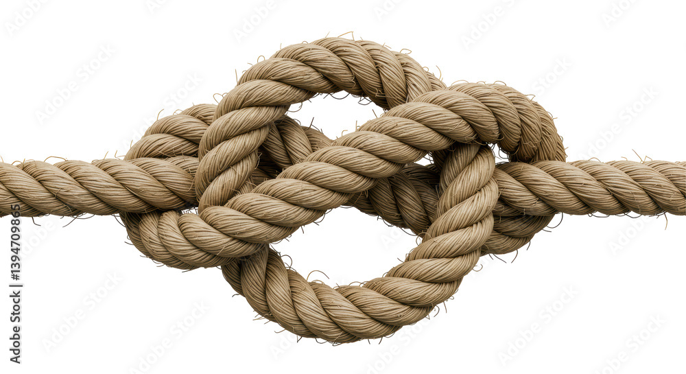 Isolated Knot Rope Isolated Knot Rope