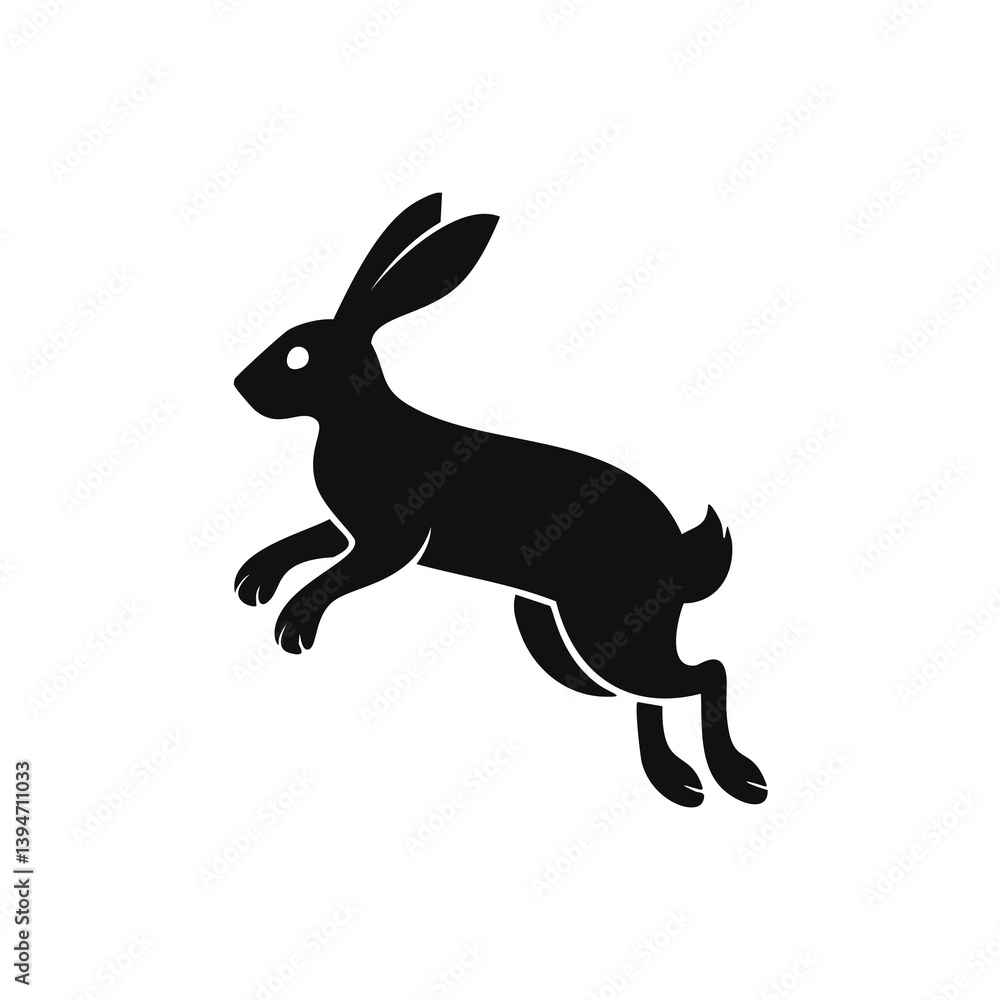 Obraz premium Animal and Bird Silhouette Icons Set – Vector Collection of Farm Animals, Birds, and Pets in Black Silhouette Style