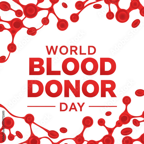 Abstract Network of Blood C...