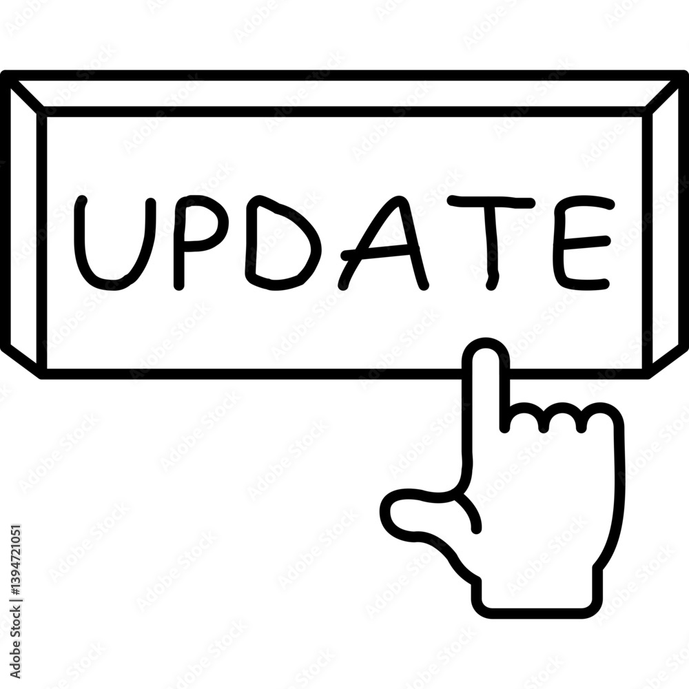 Fototapeta premium Update Icon