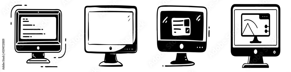 monitor screen icon, monitor screen silhouette vector illustration-simple silhouette illustration of monitor screen, perfect for monitor screen logos and icons monitor screen icon, monitor screen silhouette vector illustration-simple silhouette illustration of monitor screen, perfect for monitor screen logos and icons