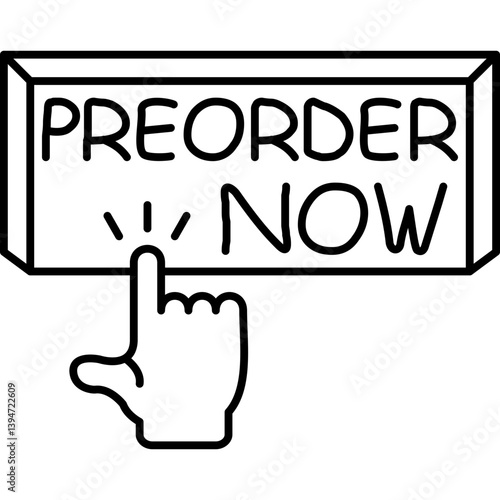 Preorder Now Icon