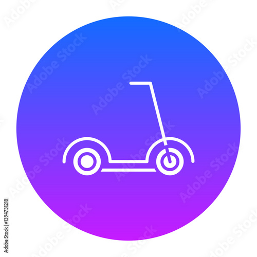 Kick Scooter Icon