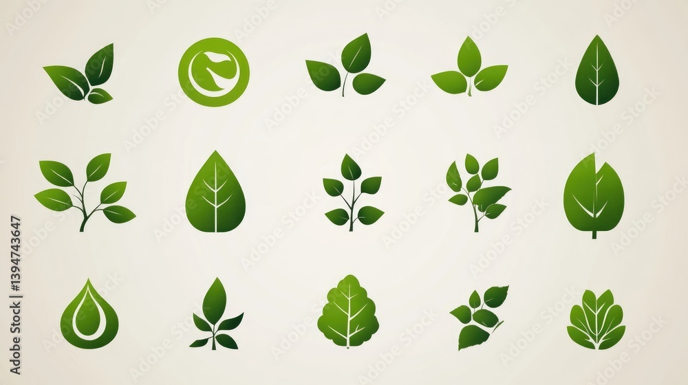 Ecology icons set, nature icon, eco green icons, vector Ecology icons set, nature icon, eco green icons, vector