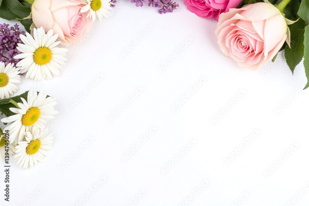 Obraz premium bunch of flowers that are laying on a table