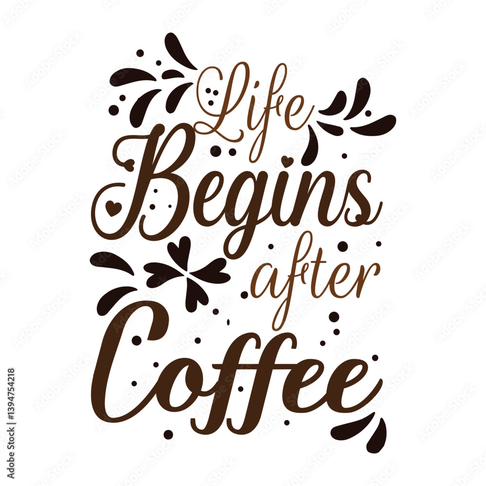 Fototapeta premium coffee lover t-shirt design vector