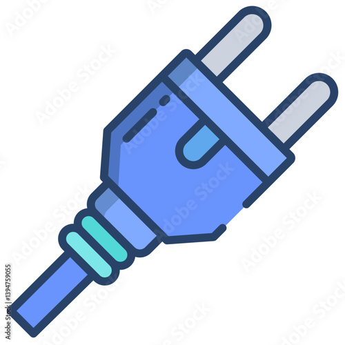 Linear color Cable icon