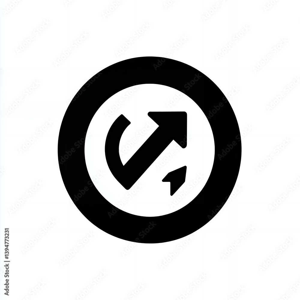 recycling arrow loop symbol in eco style recycling arrow loop symbol in eco style