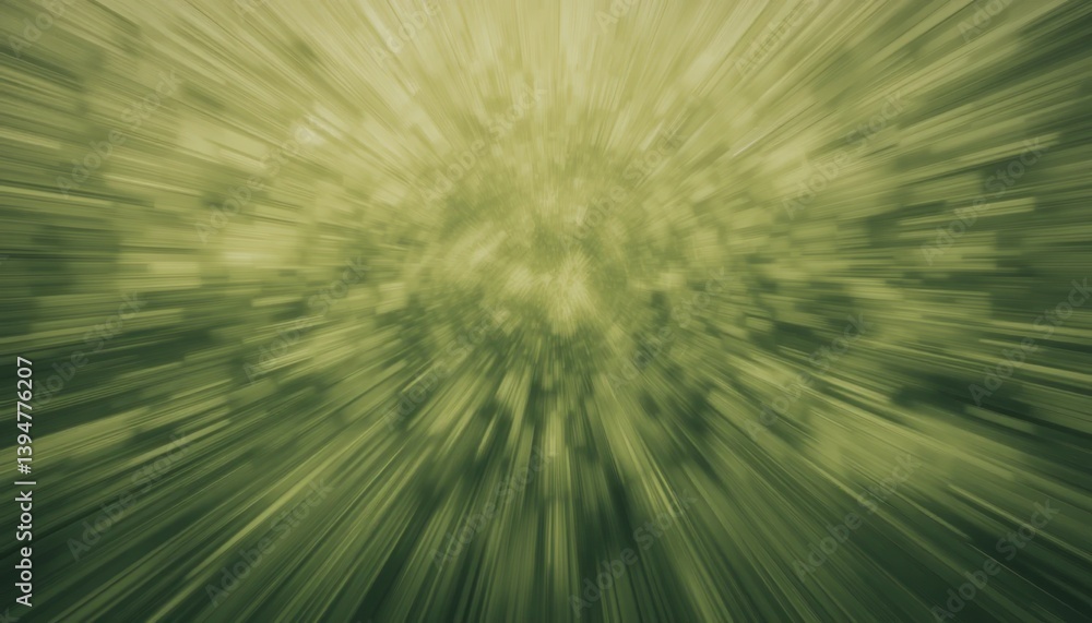 Obraz premium Dynamic nature movement forest floor abstract photography vibrant green environment upward perspective energy and motion concept