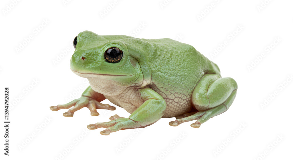 Obraz premium Isolated Green Tree Frog