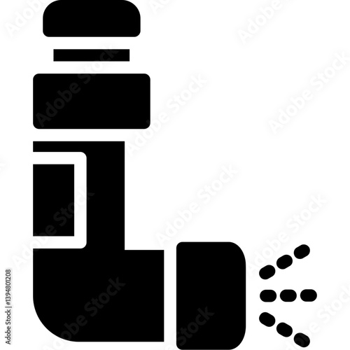 Inhaler Glyph Icon