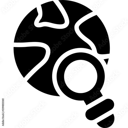 Environmental Research Glyph Icon