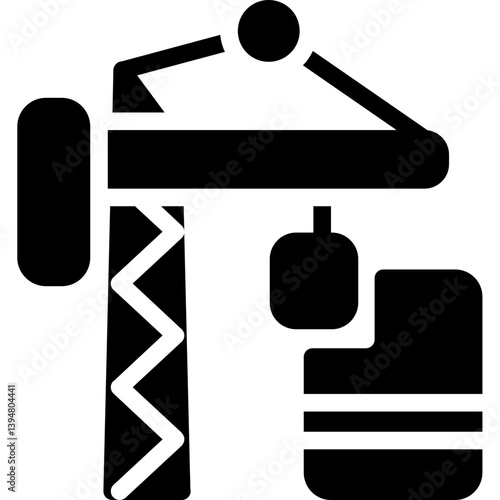 Urban Development Glyph Icon