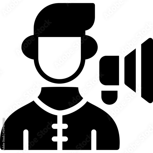 Advocacy Glyph Icon