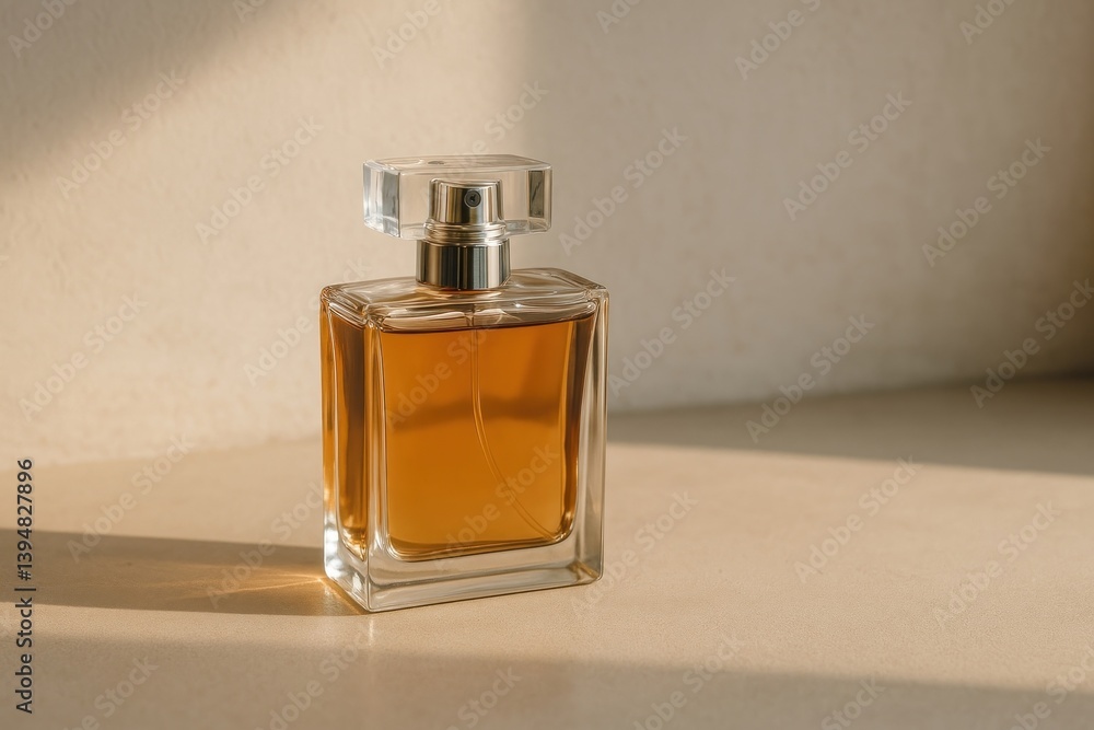 Elegant glass perfume bottle Elegant glass perfume bottle