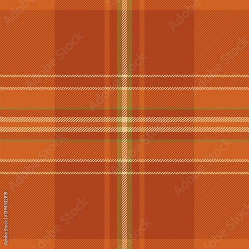 Warm autumnal plaid pattern.  Perfect for fallthemed designs, textiles, or website backgrounds.  The earthy tones and classic check create a cozy and inviting mood.