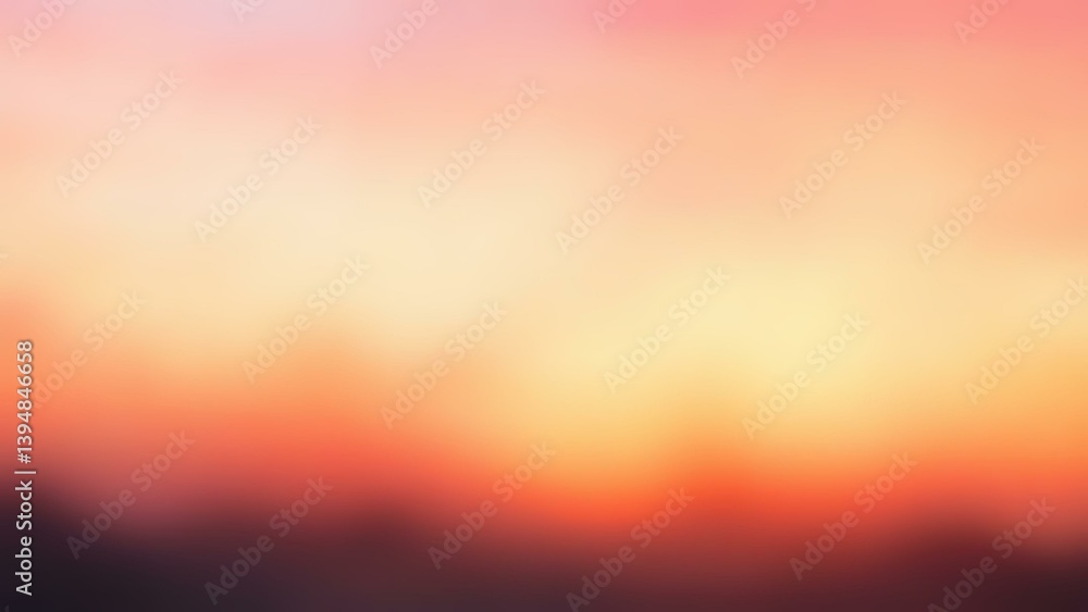 soft blurred background in sunset colors, warm pink, peach, and orange gradient with dreamy light soft blurred background in sunset colors, warm pink, peach, and orange gradient with dreamy light