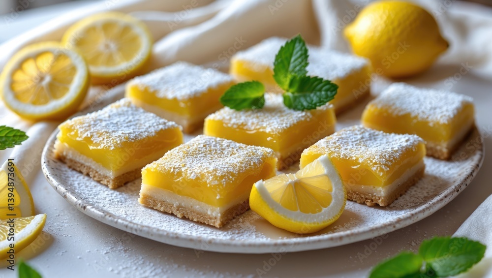 Artisan Lemon Bars Crafted at Home Artisan Lemon Bars Crafted at Home