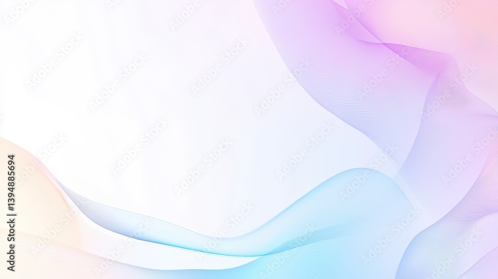 Obraz premium Dreamy pastel hues abstract background, soft colors and subtle texture for modern design