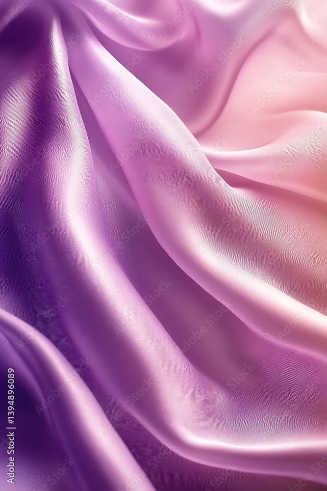Obraz premium Soft Lavender to Rich Violet Gradient Backdrop with Velvety Texture, Creating a Luxurious and Elegant Feel - Empty Template for Design Project