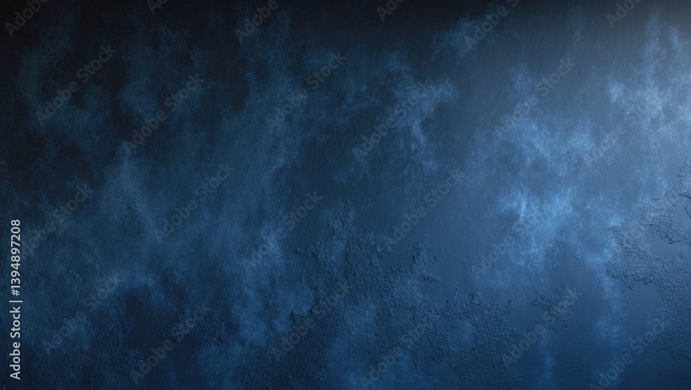 Dark Blue Decorative Plaster Texture Background Featuring Dark Edges. Contemporary Room Wall with Abstract Design. Stunning Wallpaper. Dark Blue Decorative Plaster Texture Background Featuring Dark Edges. Contemporary Room Wall with Abstract Design. Stunning Wallpaper.