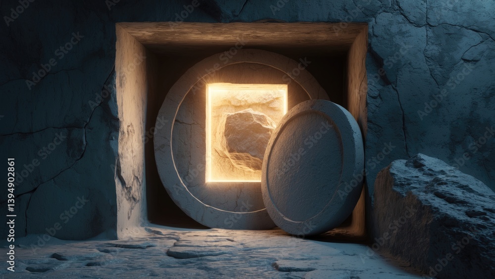 Surrealism Context of Resurrection and the Empty Tomb