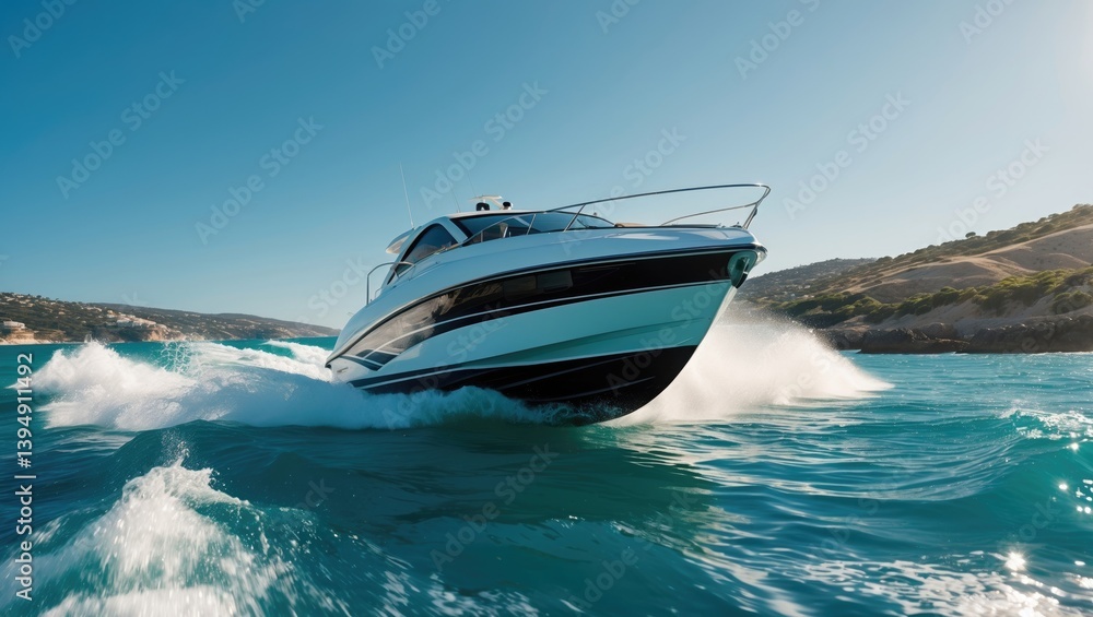 Fototapeta premium Speedy yacht