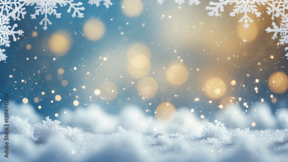 Naklejka premium Charming backdrop for festivities