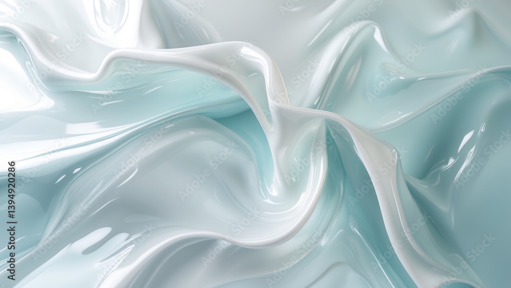 Obraz premium Clear HD Plastic Sheet with Folds. Suitable for genuine visual elements in design compositions.