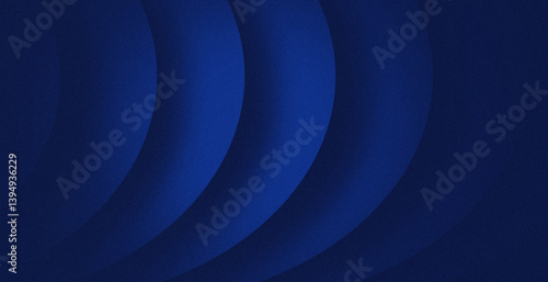 Photos Dark blue modern background with an abstract pattern of overlapping curved or se