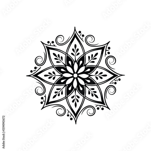 Mandala ornament vector