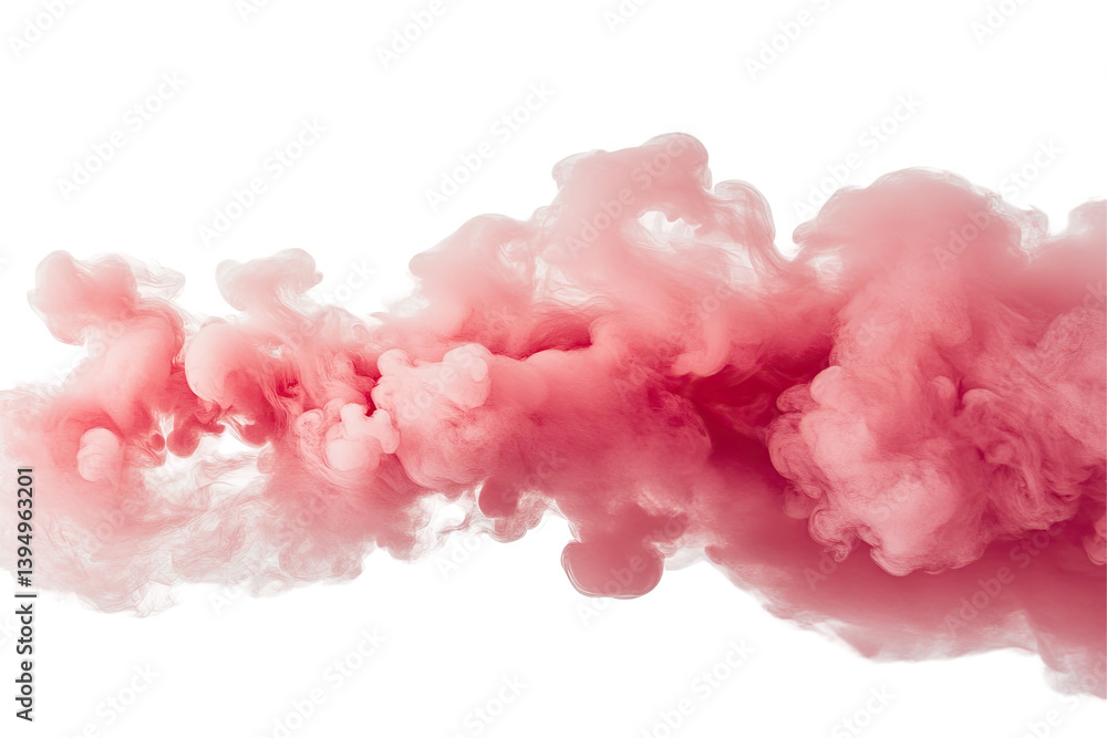 Pink Ink Cloud Abstract Pink Ink Cloud Abstract