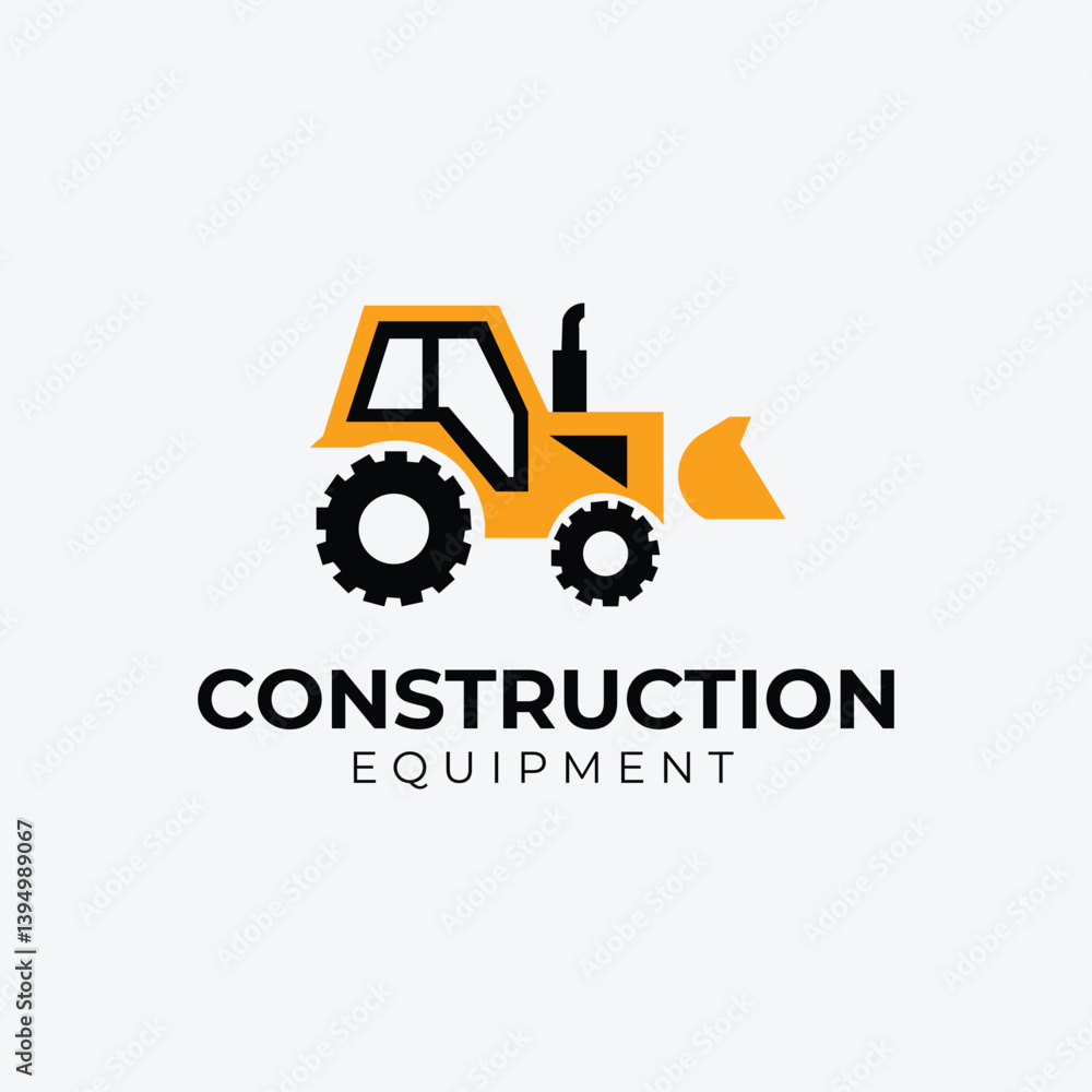 Construction Machine Logo Design Vector Construction Machine Logo Design Vector