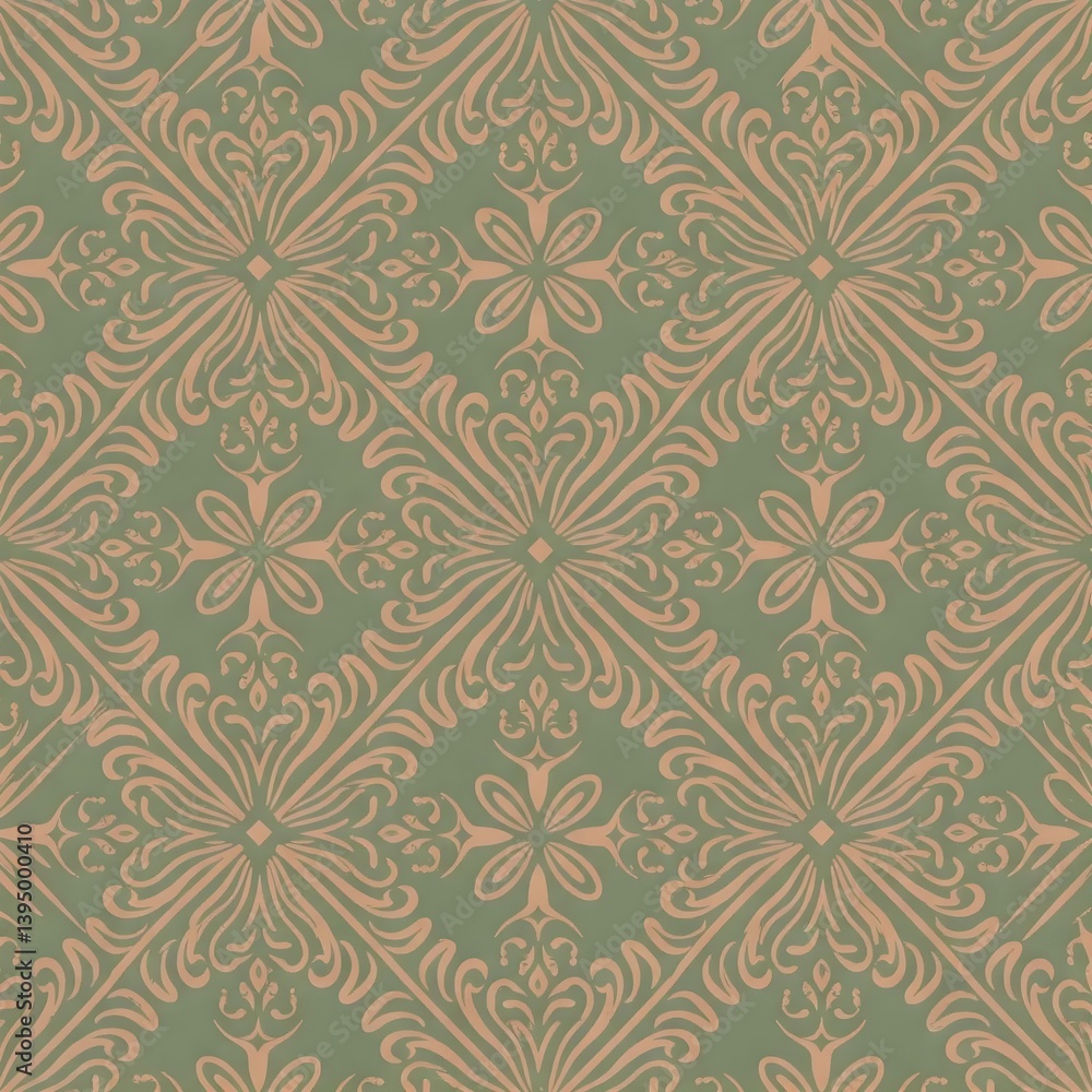custom made wallpaper toronto digitalSeamless traditional fabric pattern with intricate timeless designs.