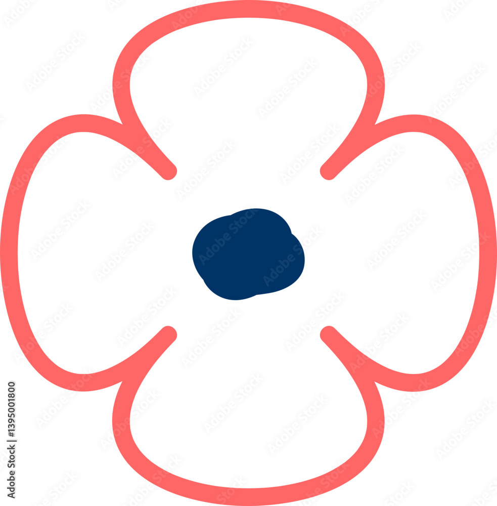 Fototapeta premium Hand-drawn flower illustration