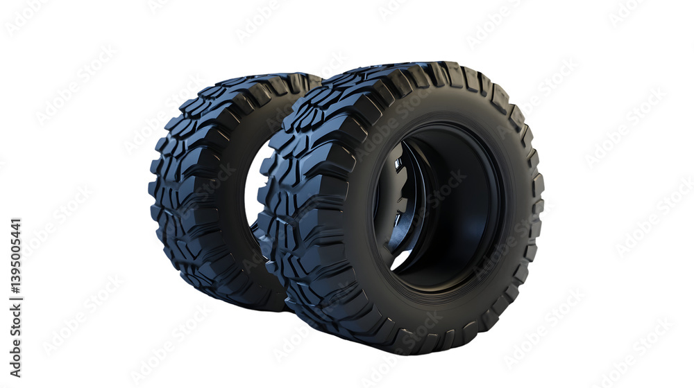 Isolated Tires on Transparent Background - Professional Automotive Industry Image for Design Projects Isolated Tires on Transparent Background - Professional Automotive Industry Image for Design Projects