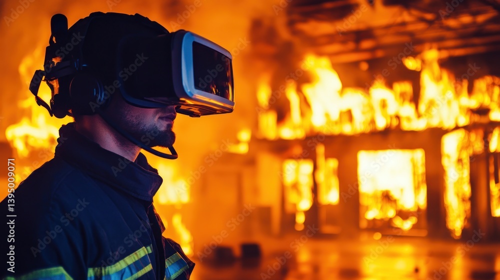 Firefighter Simulation, Immersive VR Training for Emergency Responders