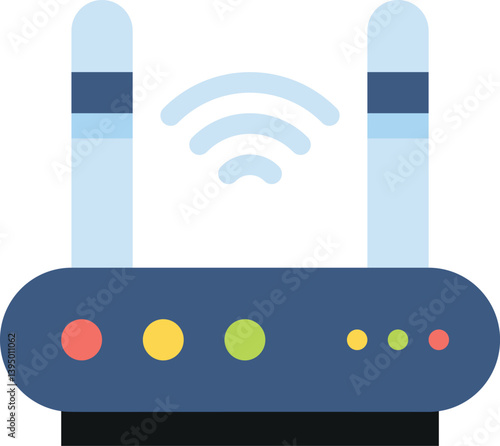 WiFi signal icon vector sign and symbol isolated on white background, WiFi signal logo concept 