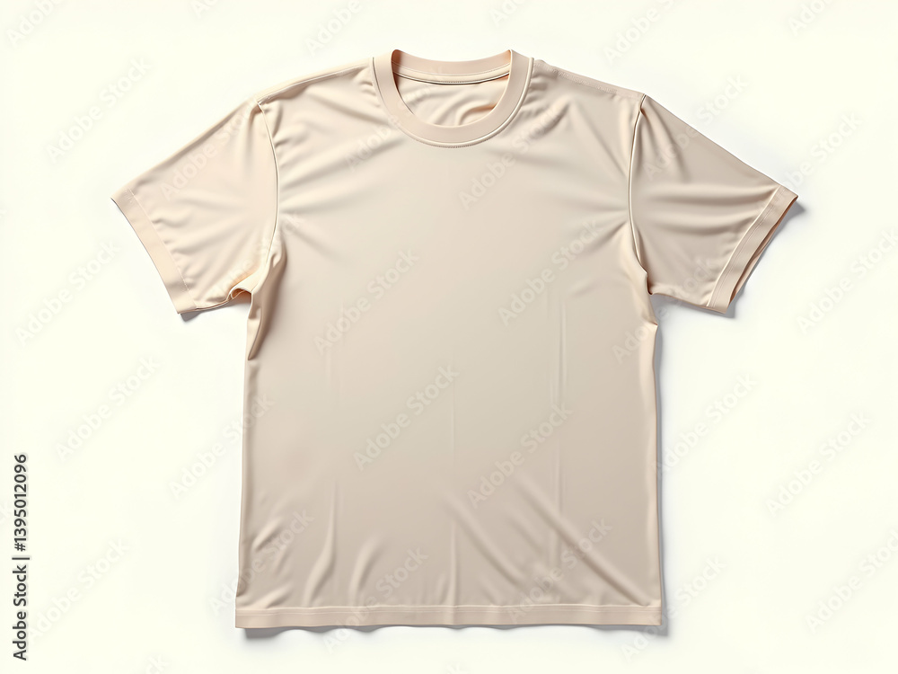 Elegant Cream T-Shirt, A Versatile Mockup for Apparel Design and Branding, Perfect for Showcasing Style and Comfort in Your Fashion Projects Elegant Cream T-Shirt, A Versatile Mockup for Apparel Design and Branding, Perfect for Showcasing Style and Comfort in Your Fashion Projects