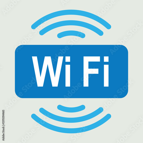 WiFi signal icon vector sign and symbol isolated on white background, WiFi signal logo concept 