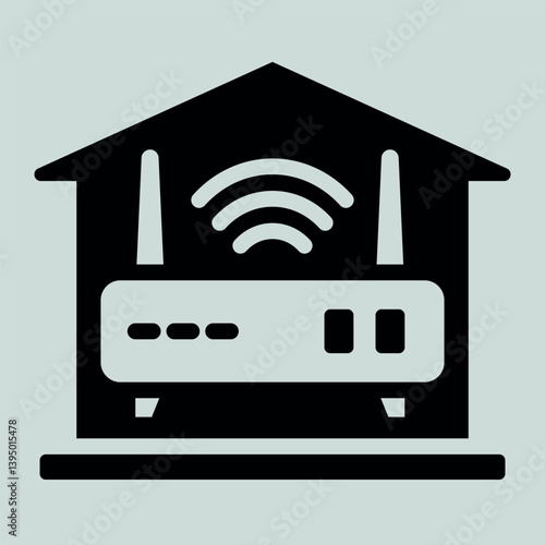 WiFi signal icon vector sign and symbol isolated on white background, WiFi signal logo concept 