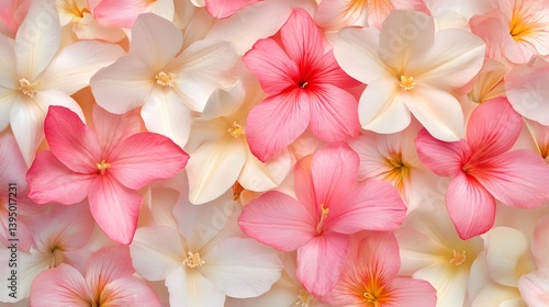 Wallpaper Mural Pink and White Flower Petals Background Texture Torontodigital.ca