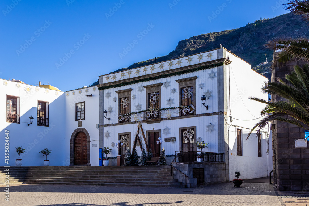 Town Hall in Garachico, Santa Cruz de Tenerife, Spain