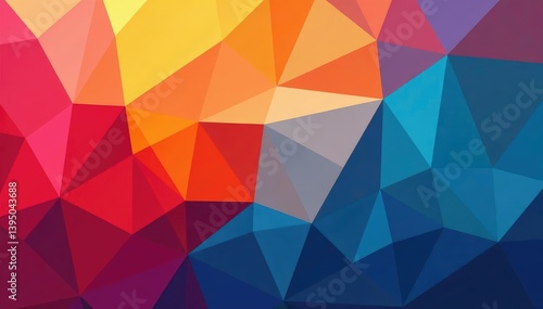 Abstract geometric shapes forming a continuous background for interior design projects , decorative, element, abstract
