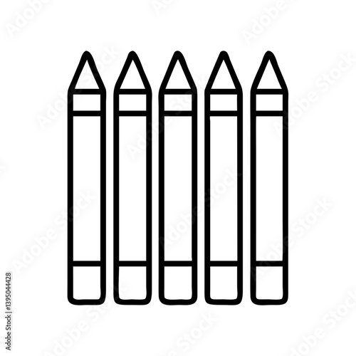 Coloring crayons drawing art supplies stationery school supplies back to school art