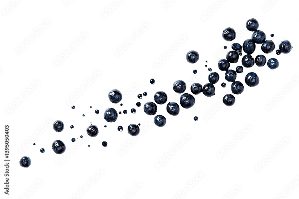 Clusters of dark blue spheres Clusters of dark blue spheres